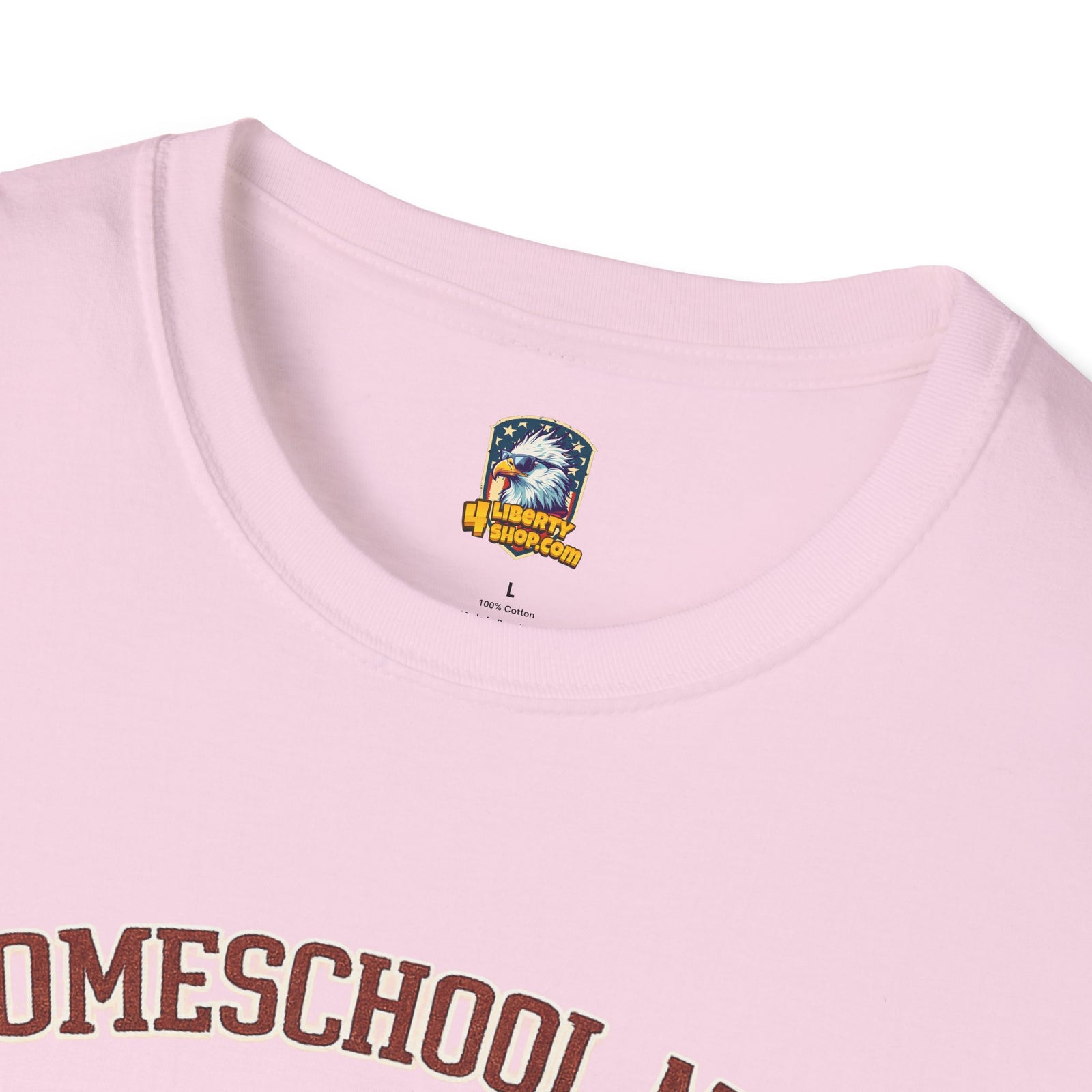 Homeschool Workshop — Homeschool Mom T-Shirt — Eagle Graphic Tee for Proud Homeschooling Moms