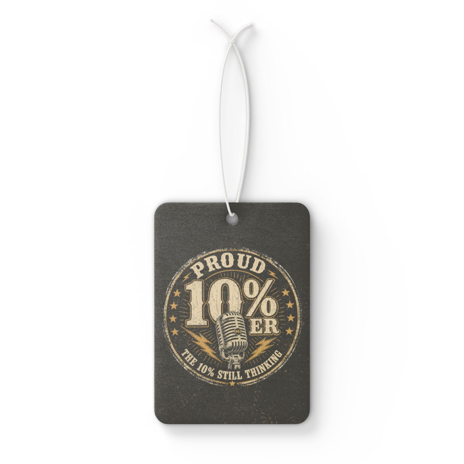 Walton & Johnson: Proud 10%er Car Air Freshener - 4LibertyShop.com