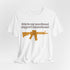 2nd Amendment Tee — "this is my emotional support amendment" Rifle Graphic T‑Shirt - 4LibertyShop.com