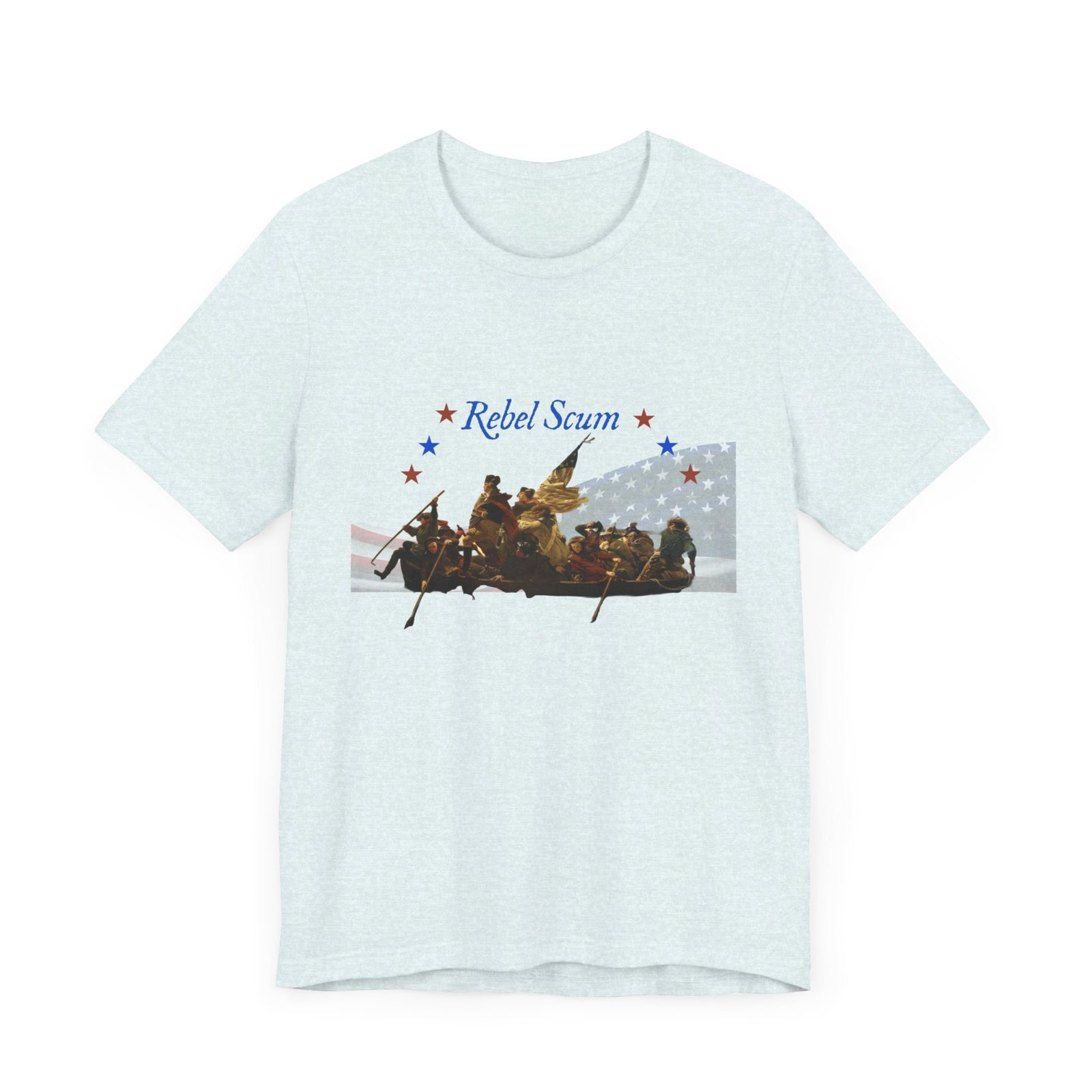 Rebel Scum Washington Crossing the Delaware Tee