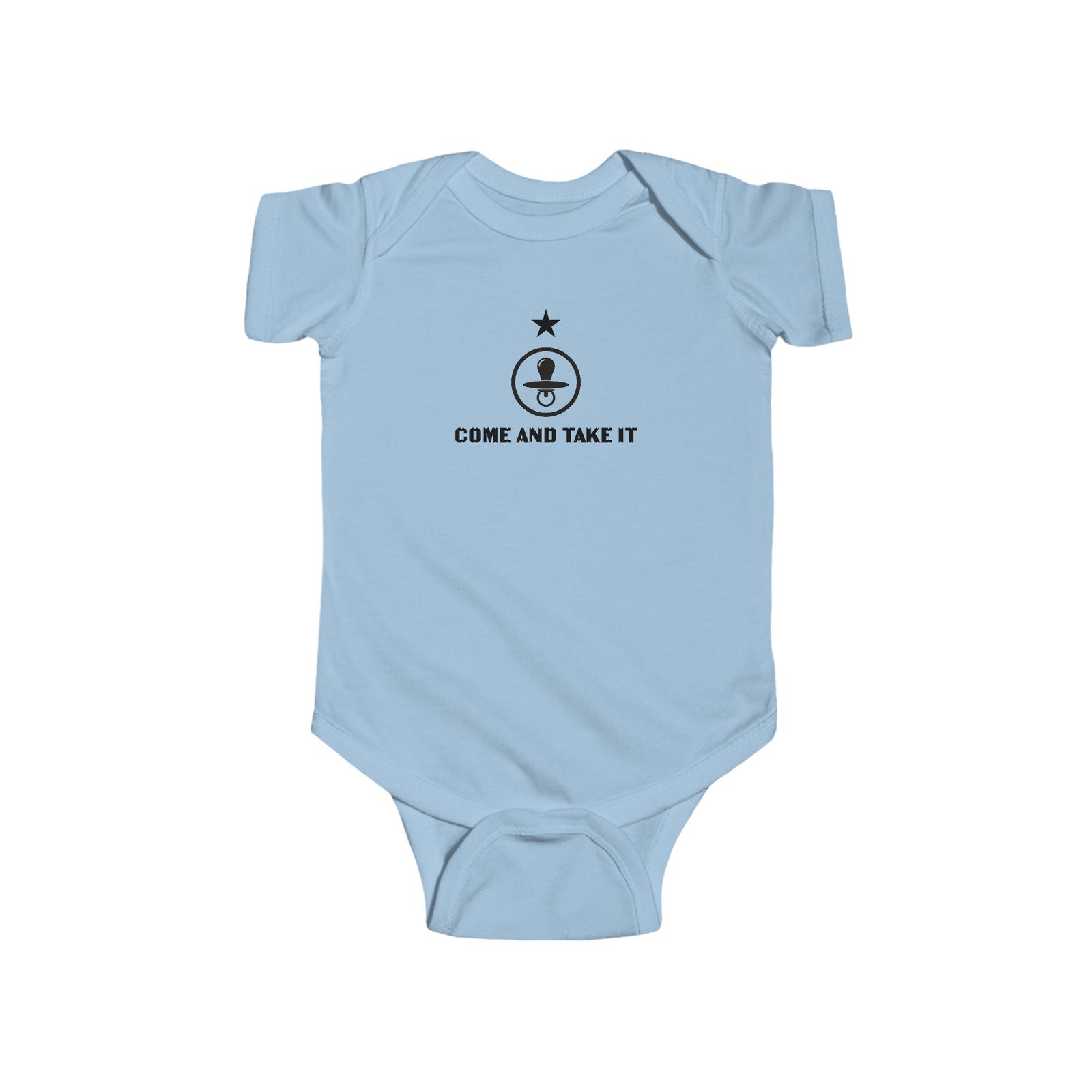 'Come And Take It Pacifier' Infant Bodysuit