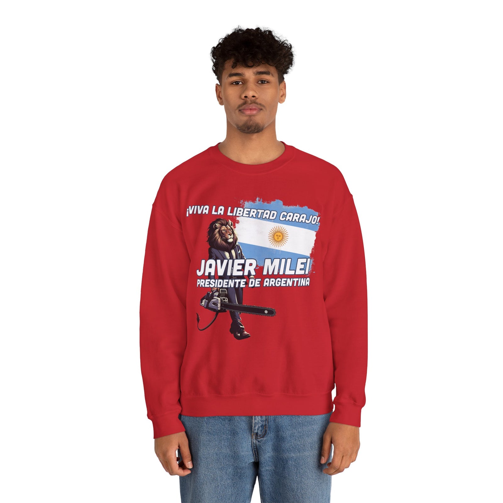 Viva La Libertad Carajo - Javier Milei for President Sweatshirt