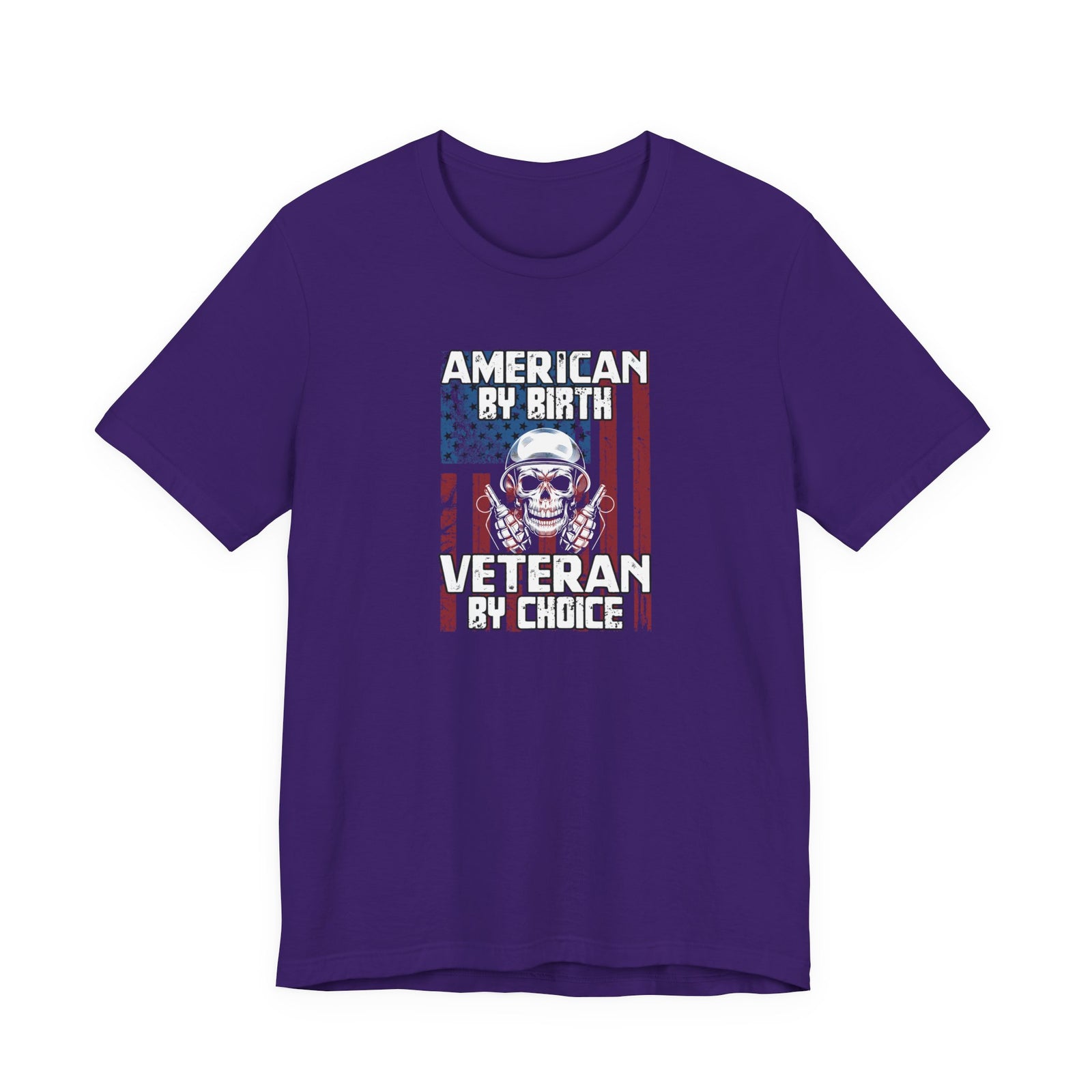 Walton & Johnson: American By Birth Veteran By Choice T-Shirt