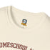 Homeschool Workshop — Homeschool Mom T-Shirt — Eagle Graphic Tee for Proud Homeschooling Moms