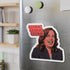 Cackling Kamala Die-Cut Magnets