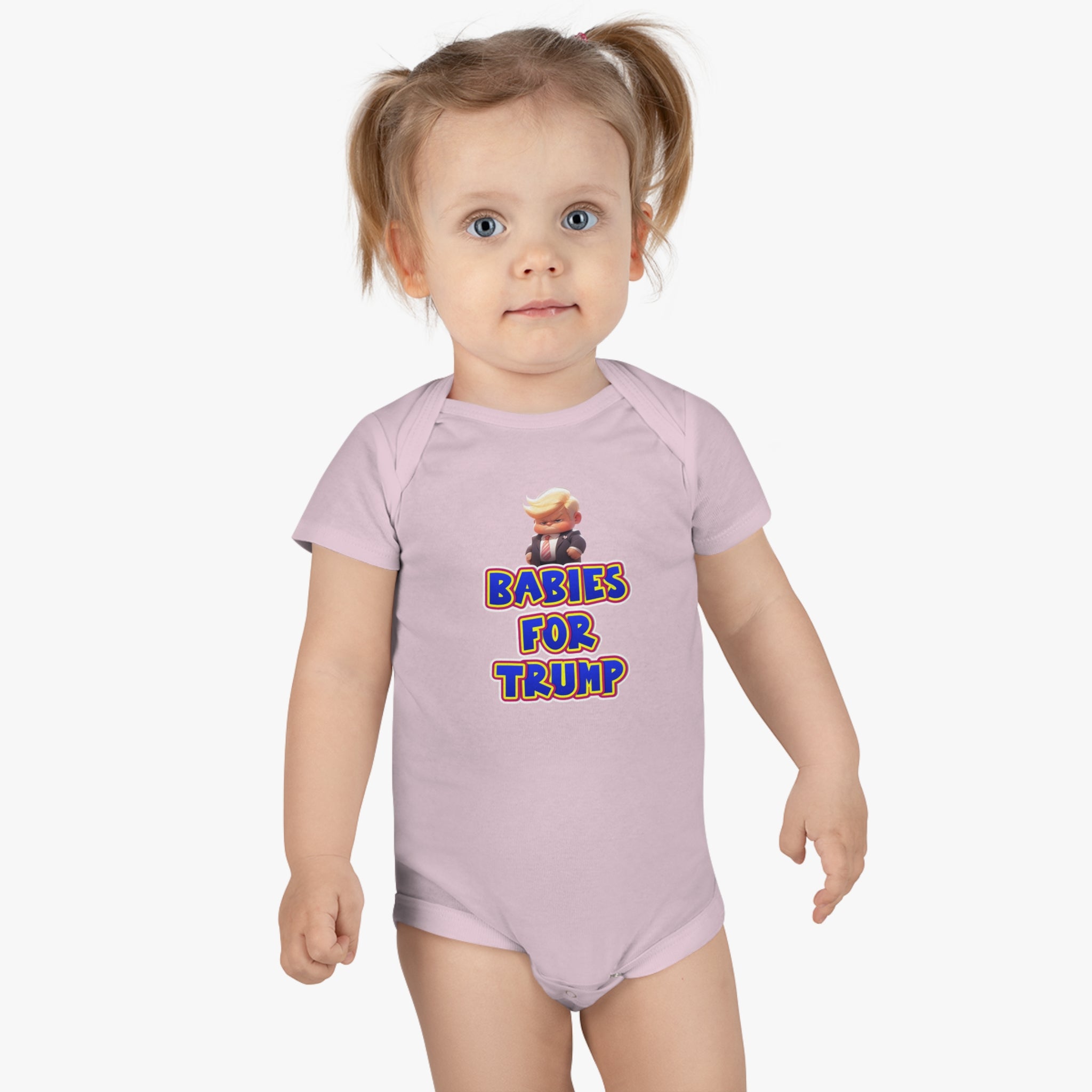 Babies For Trump Infant Baby Rib Bodysuit