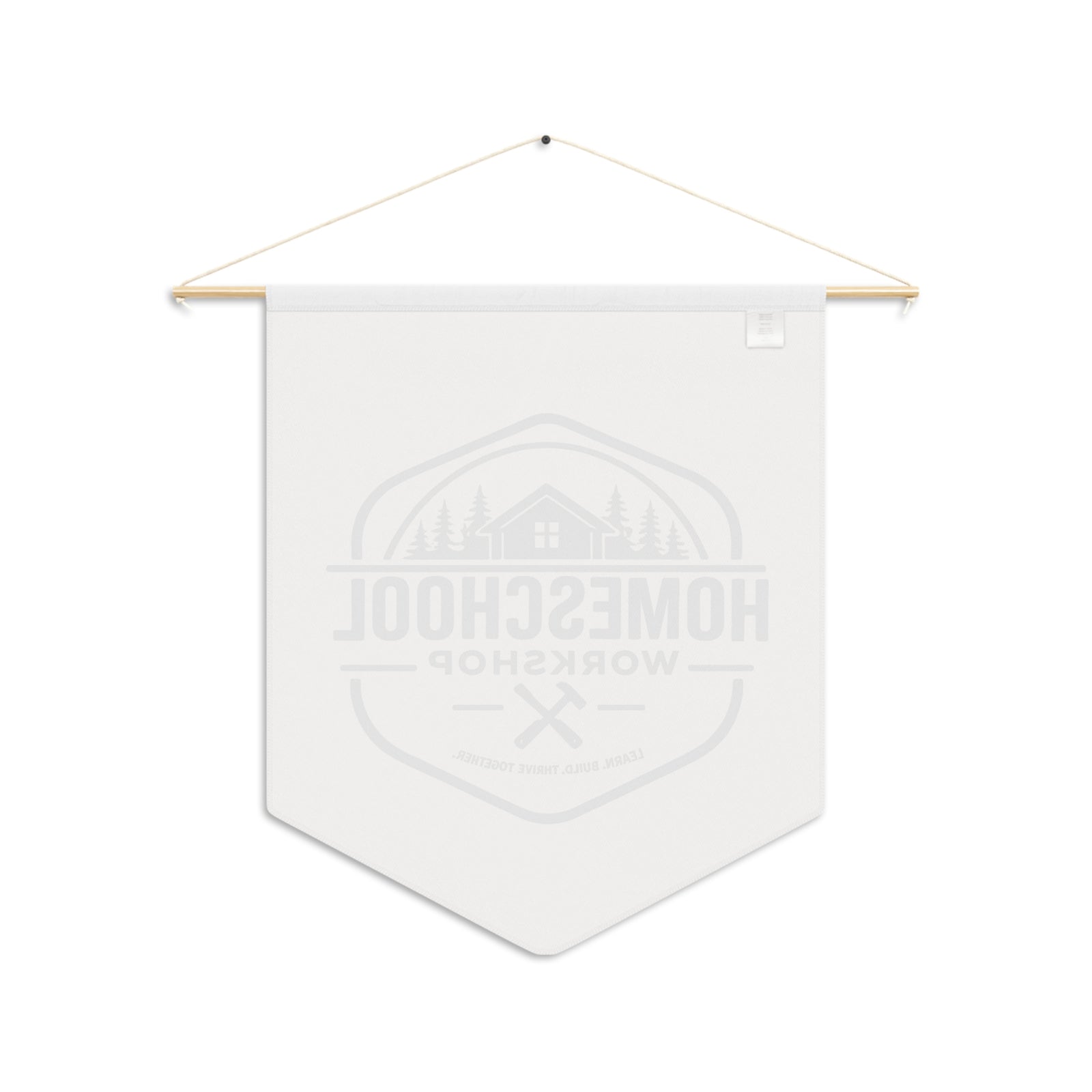 Homeschool Workshop: Workshop Pennant Banner - 4LibertyShop.com