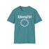 Liberty250 T-Shirt — Vintage Betsy Ross Star Circle Patriotic Tee - 4LibertyShop.com