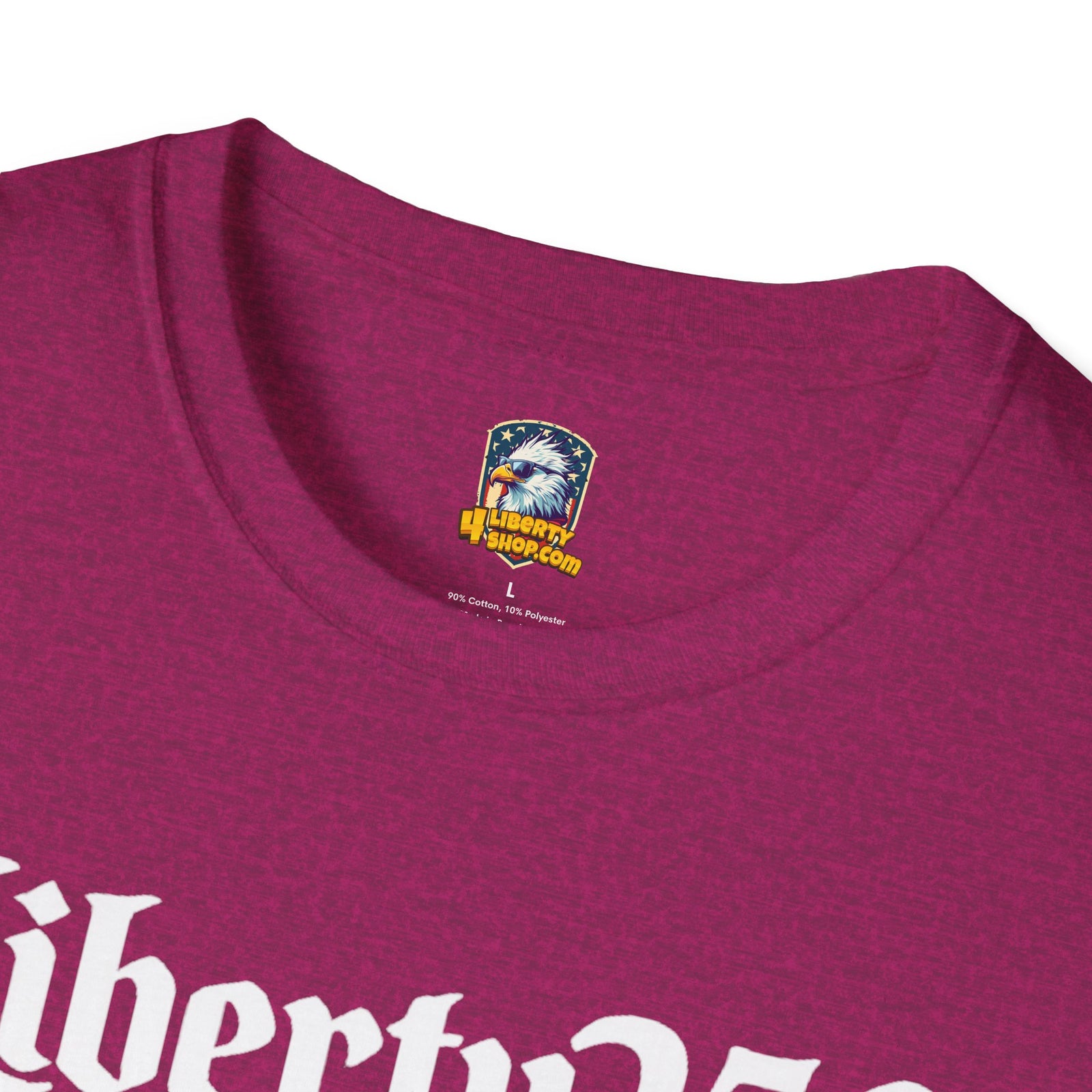 Liberty250 T-Shirt — Vintage Betsy Ross Star Circle Patriotic Tee - 4LibertyShop.com