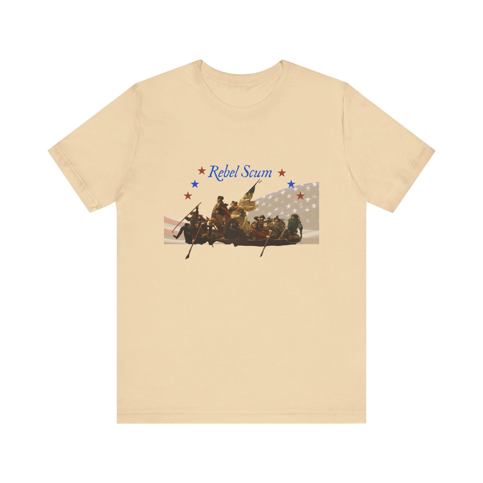 Rebel Scum Washington Crossing the Delaware Tee