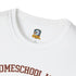 Homeschool Workshop — Homeschool Mom T-Shirt — Eagle Graphic Tee for Proud Homeschooling Moms