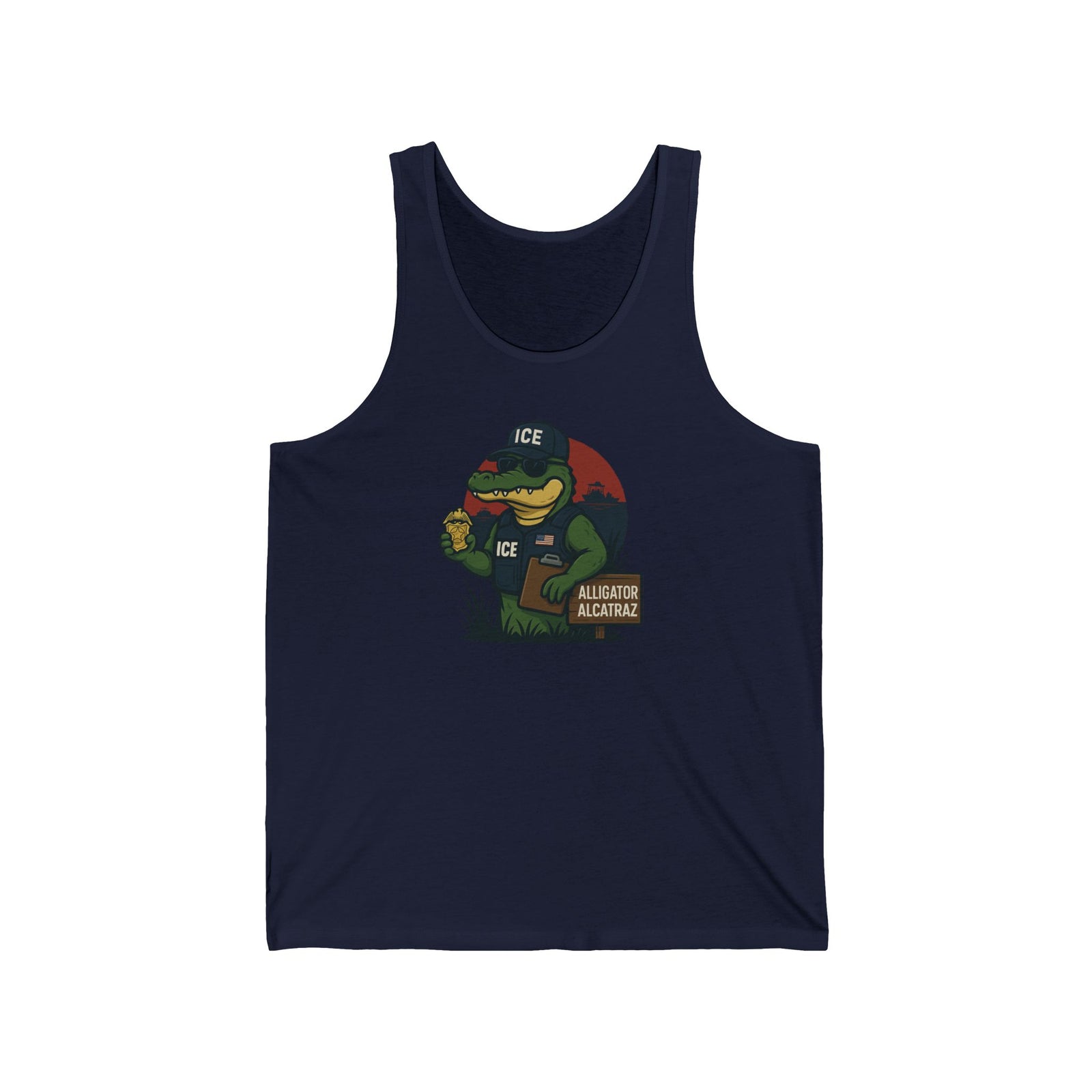 Alligator Alcatraz Tank Top