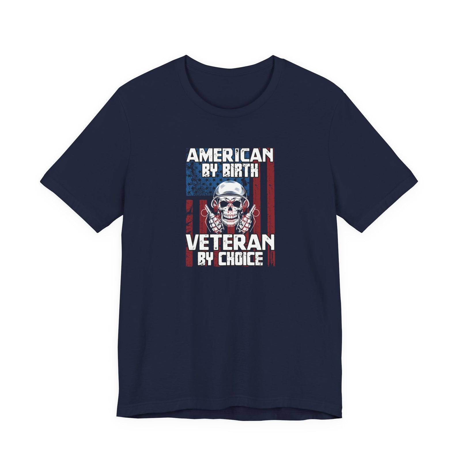 Walton & Johnson: American By Birth Veteran By Choice T-Shirt