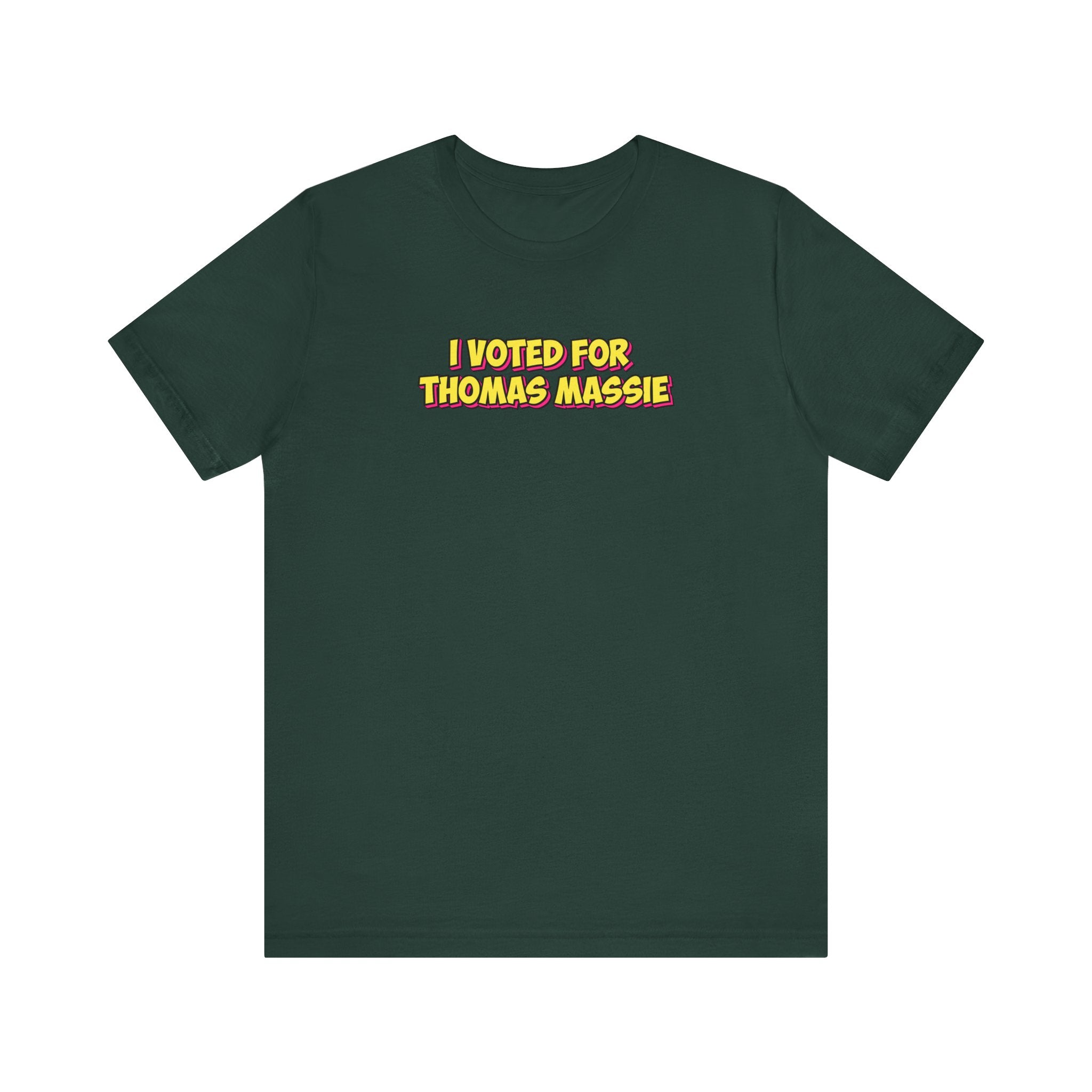 I Voted for Thomas Massie T-Shirt