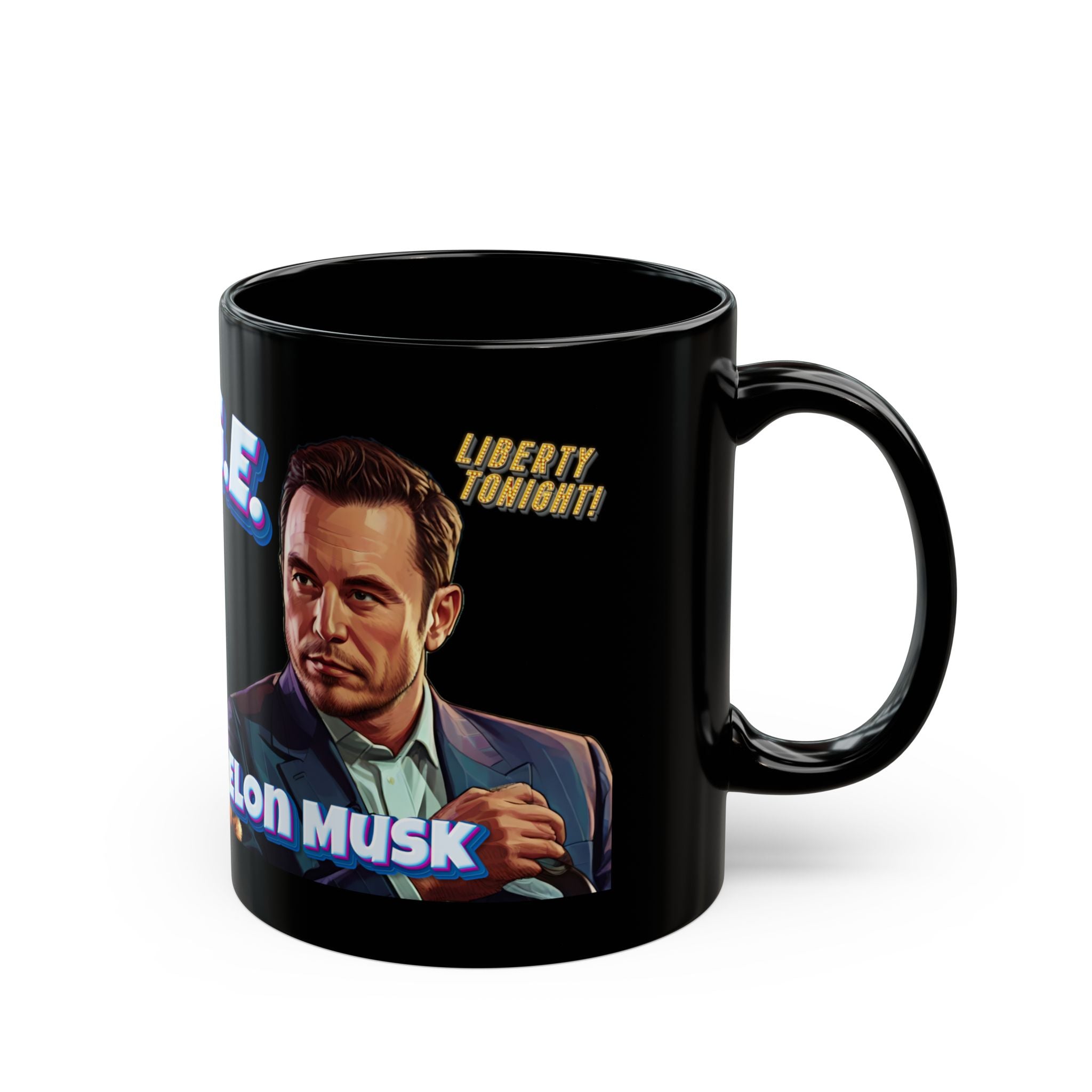 Liberty Tonight- Musk & Paul Unleashed: Government Efficiency Mug