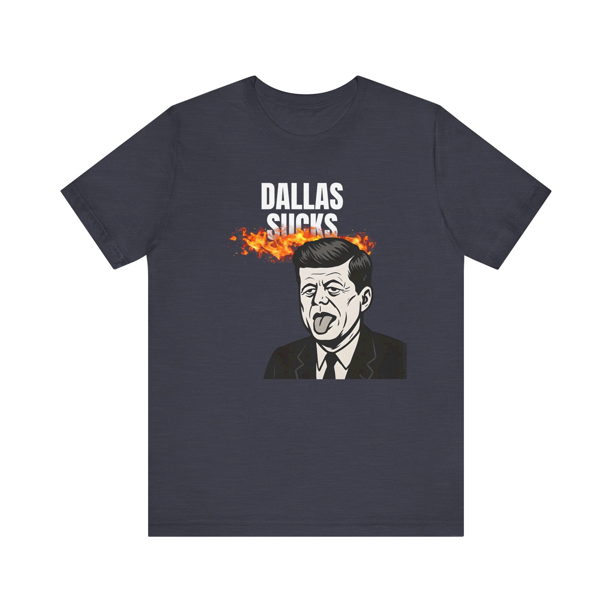 Dallas Sucks JFK Graphic Tee