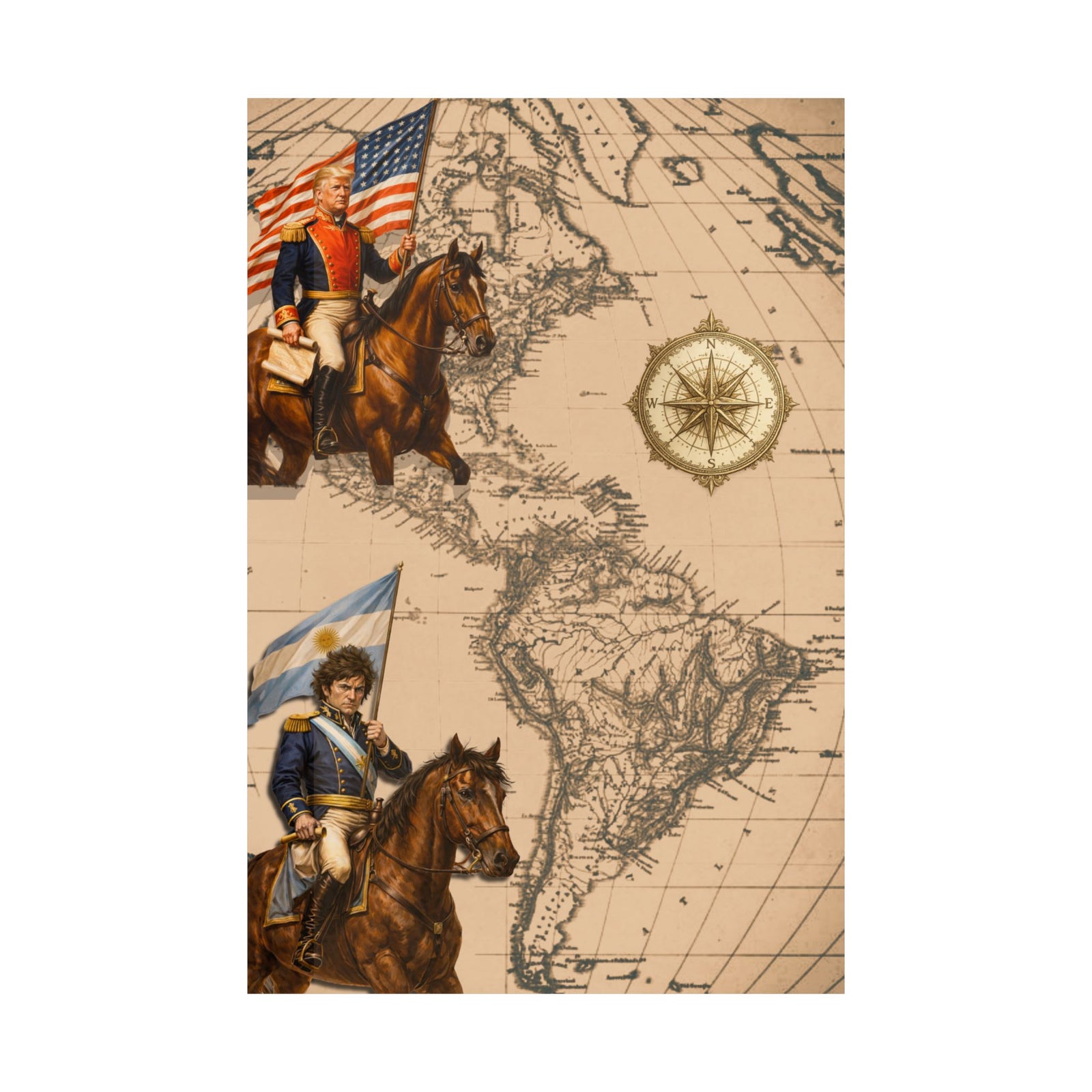 Trump/Milei: The Great Liberators Poster