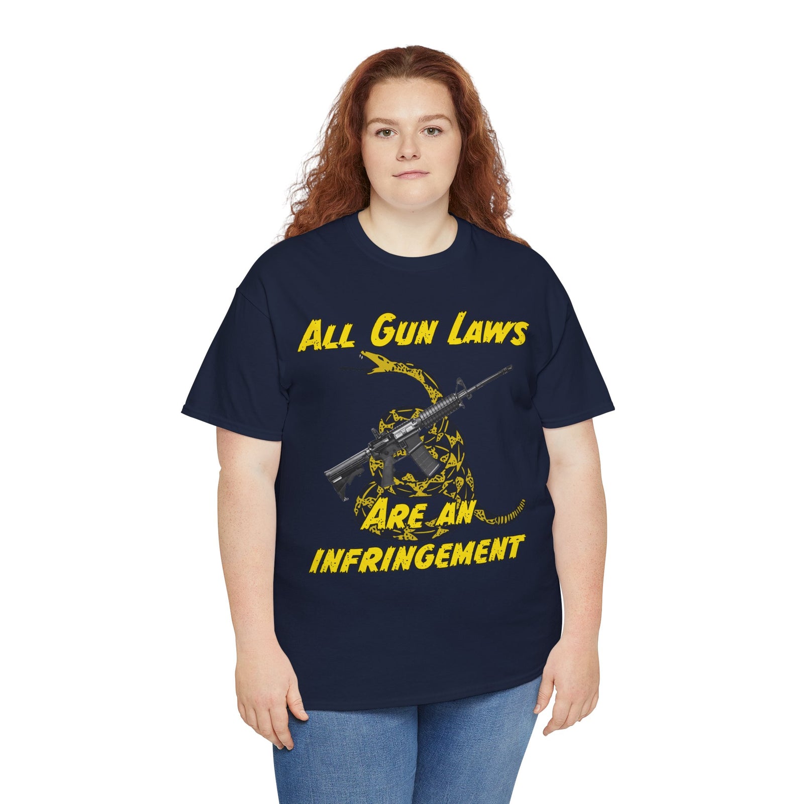 Judge Nap: All Gun Rights Are Infringements AR15 Gadsden T-Shirt