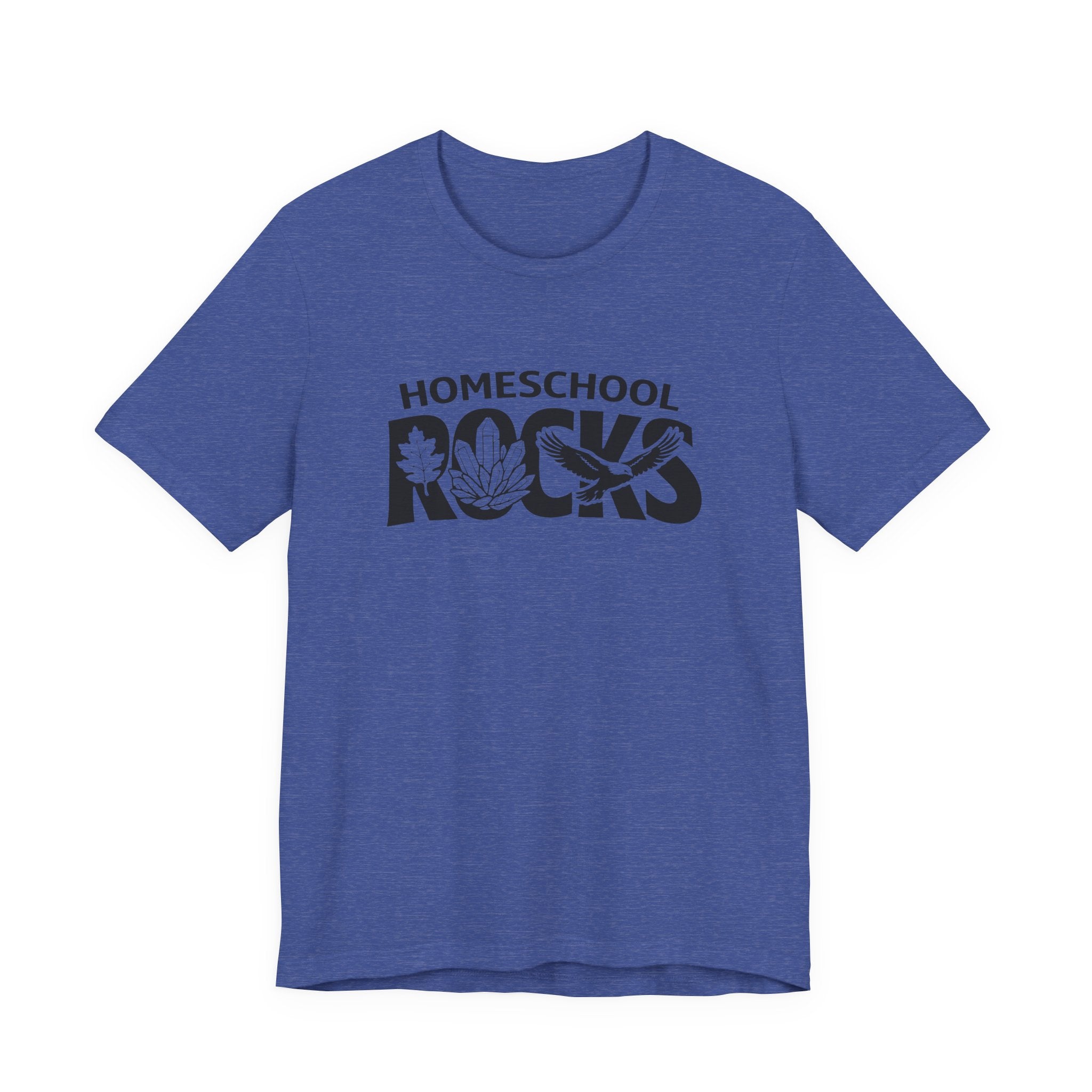 Liberty Tonight: Homeschool Rocks T-Shirt – Retro Floral 'Homeschool Rocks' Tee for Homeschooling Parents & Teachers - 4LibertyShop.com