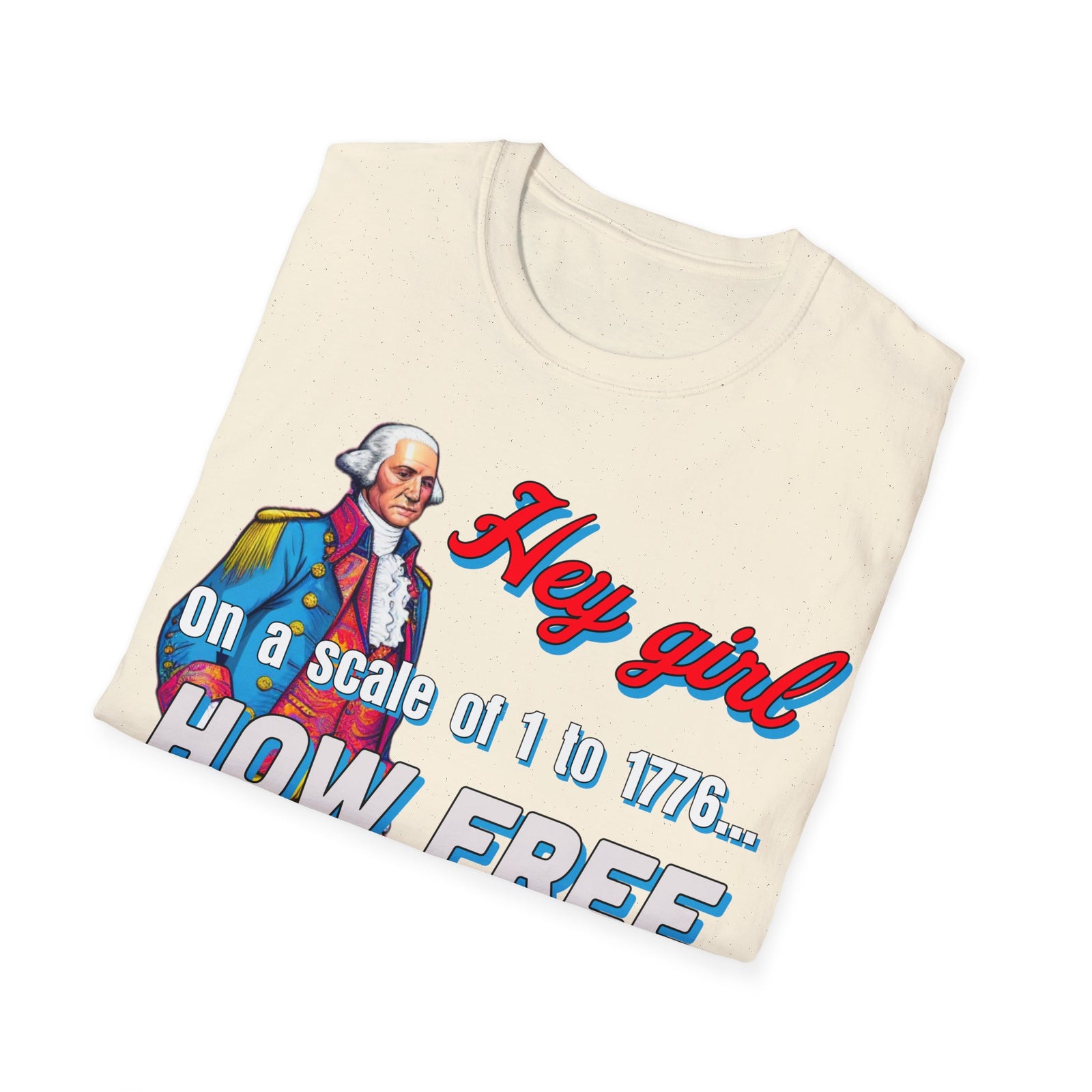 Walton & Johnson Flirty Founding Father: George Washington's Revolutionary Romance Tee