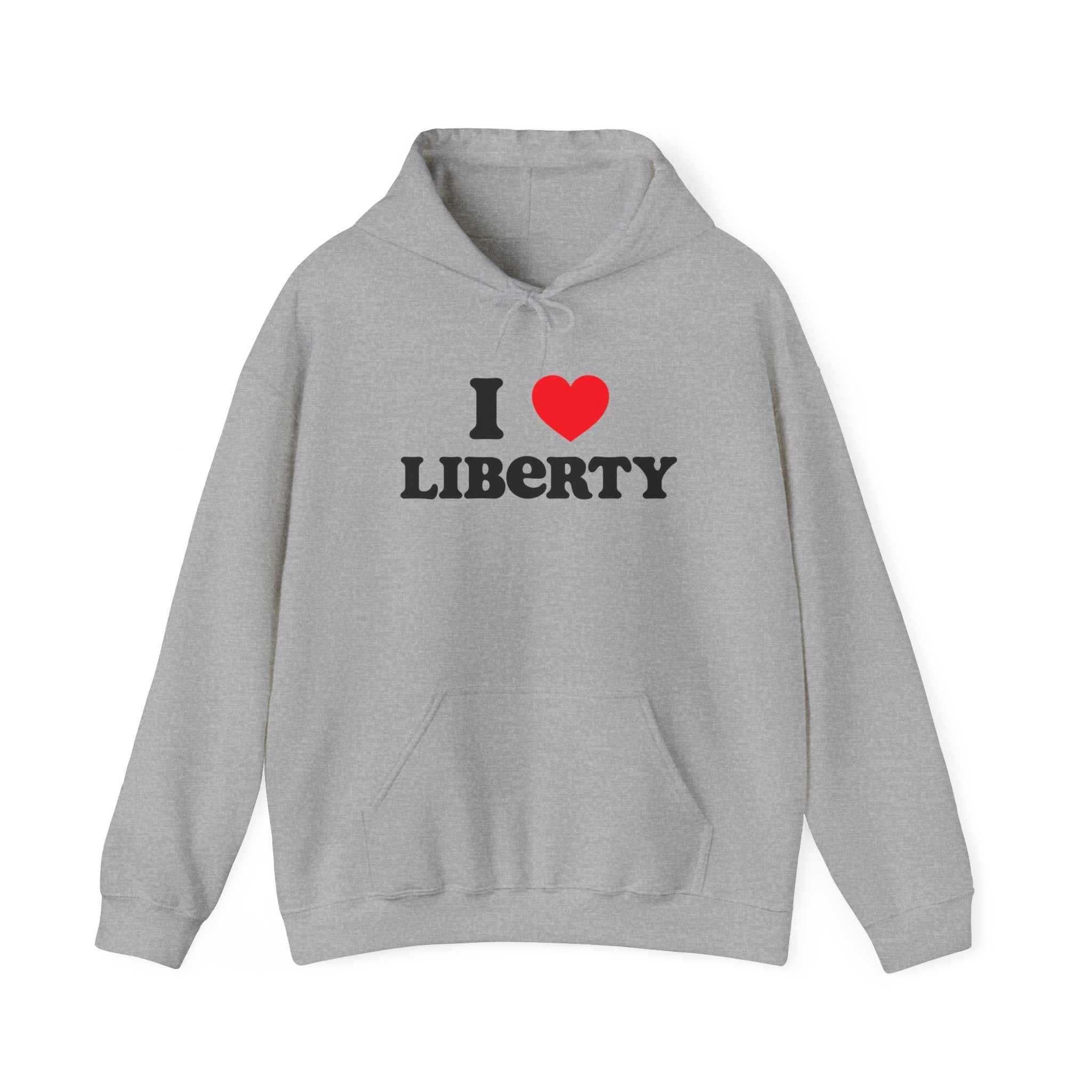 Judge Nap: I Heart Liberty Unisex Heavy Blend™ Hooded Sweatshirt