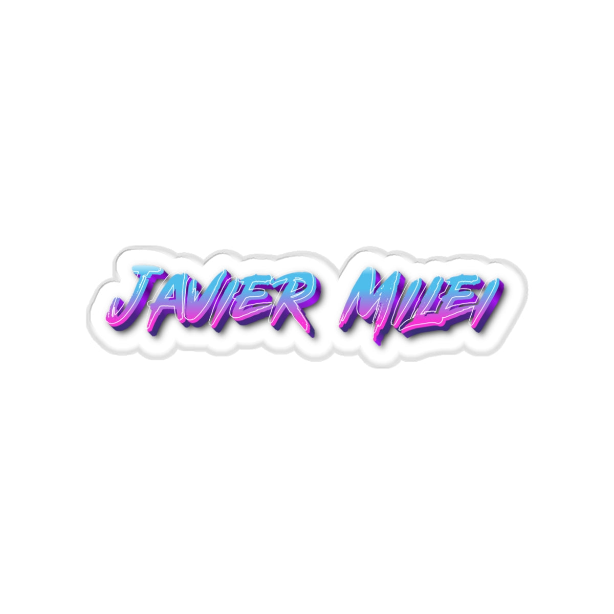 Javier Milei Sticker