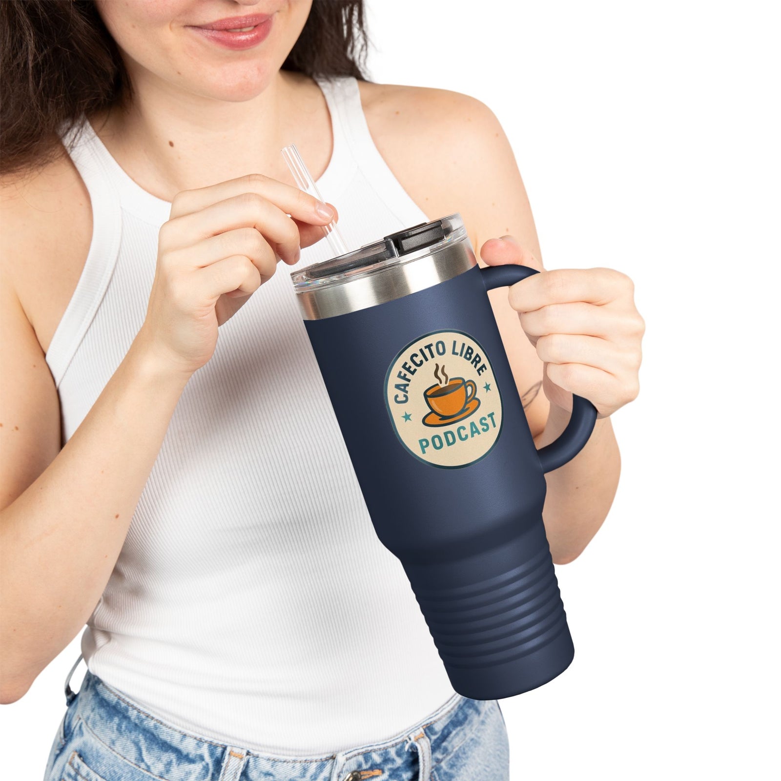 Cafecito Libre 40oz Tumbler - 4LibertyShop.com