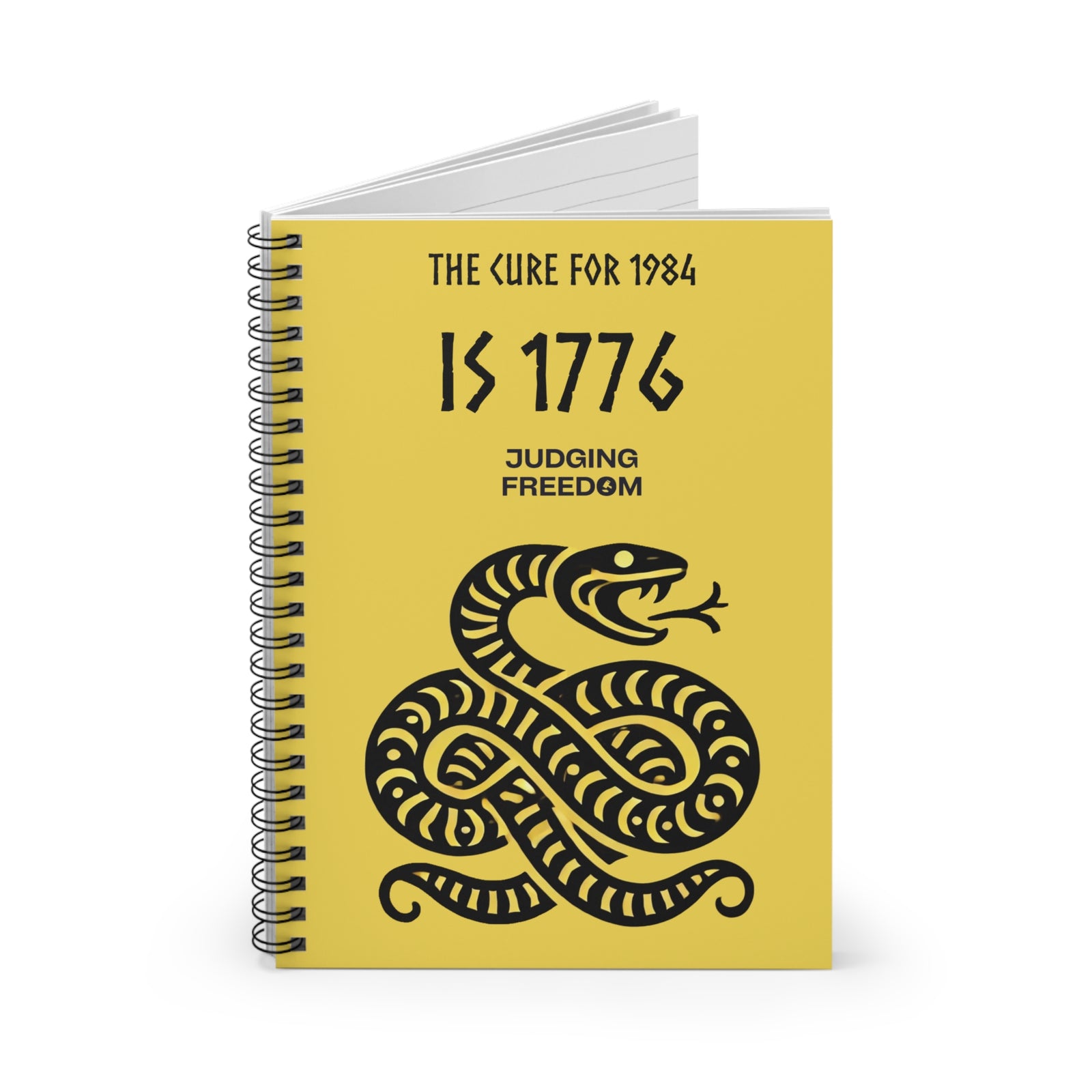 Judge Nap: The Cure For 1984 Spiral Notebook