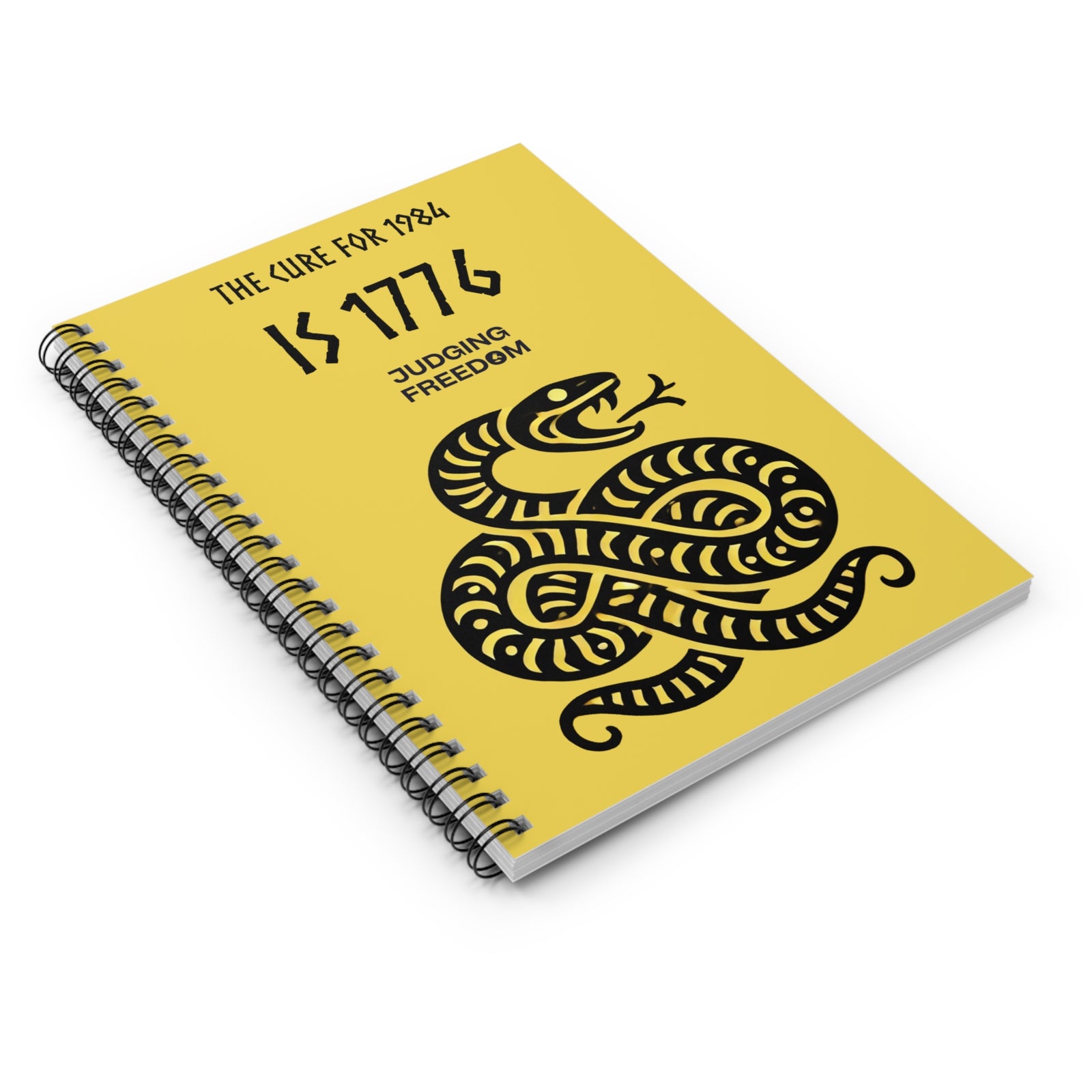 Judge Nap: The Cure For 1984 Spiral Notebook