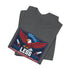 Gaming Tee — "Less Government More Video Games" Patriotic Eagle Graphic T‑Shirt - 4LibertyShop.com