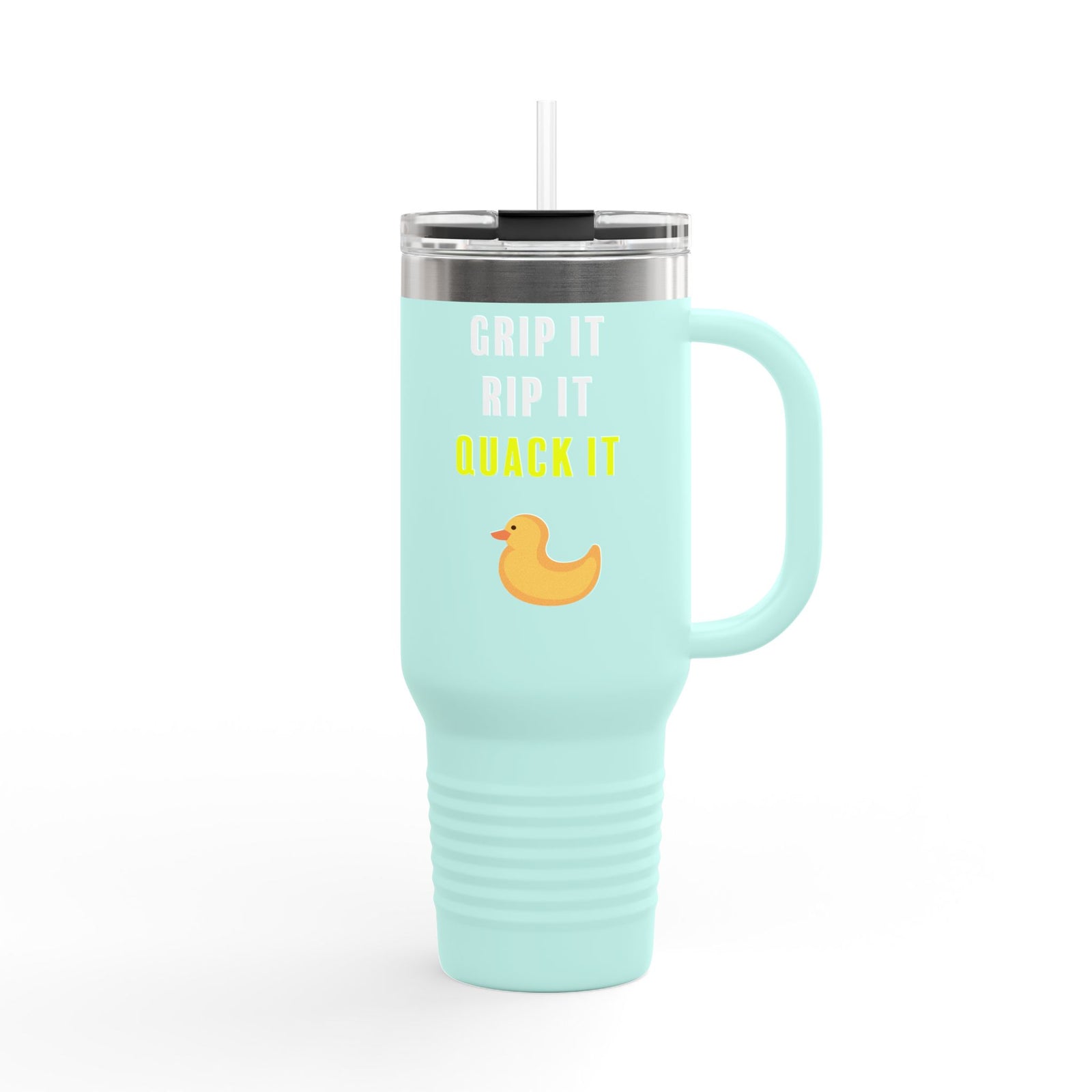 Walton & Johnson: Grip It, Rip it, Quack it 40oz Tumbler