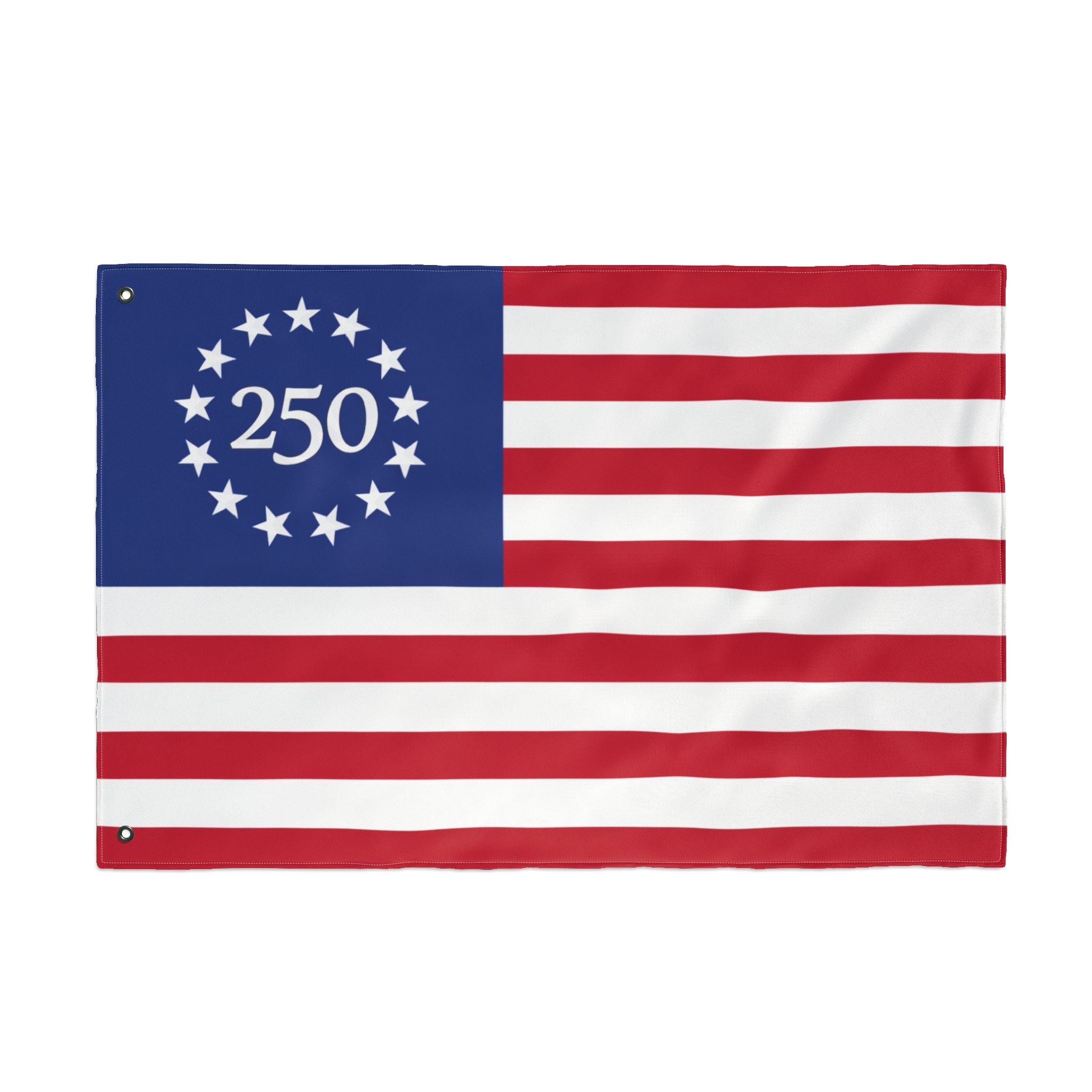 250th Anniversary Double-Sided American Flag - 4LibertyShop.com