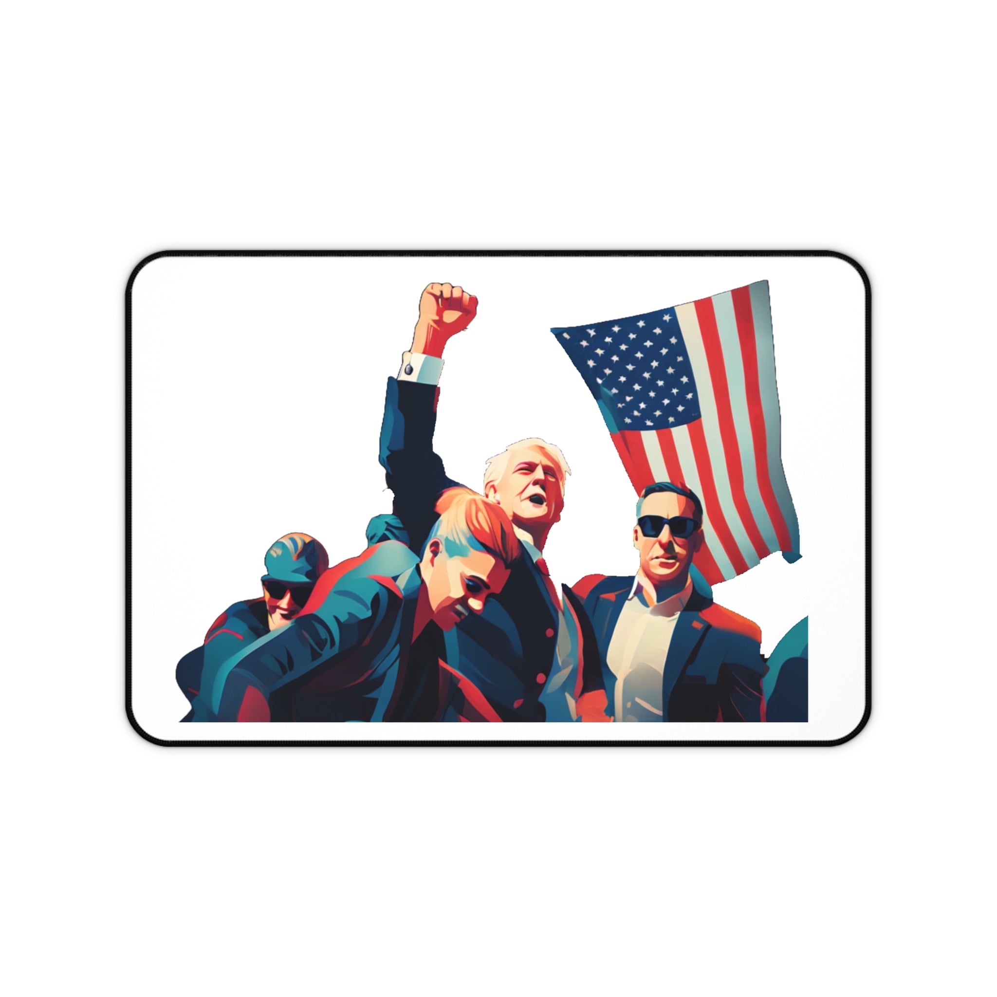 Trump Fight Desk Mat