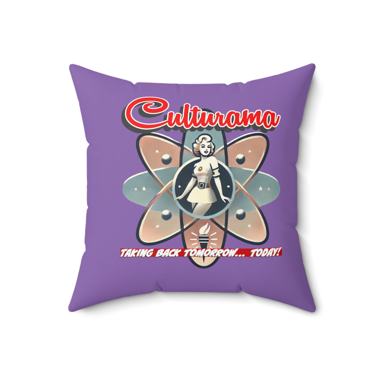 Culturama: Gulf of America Square Pillow