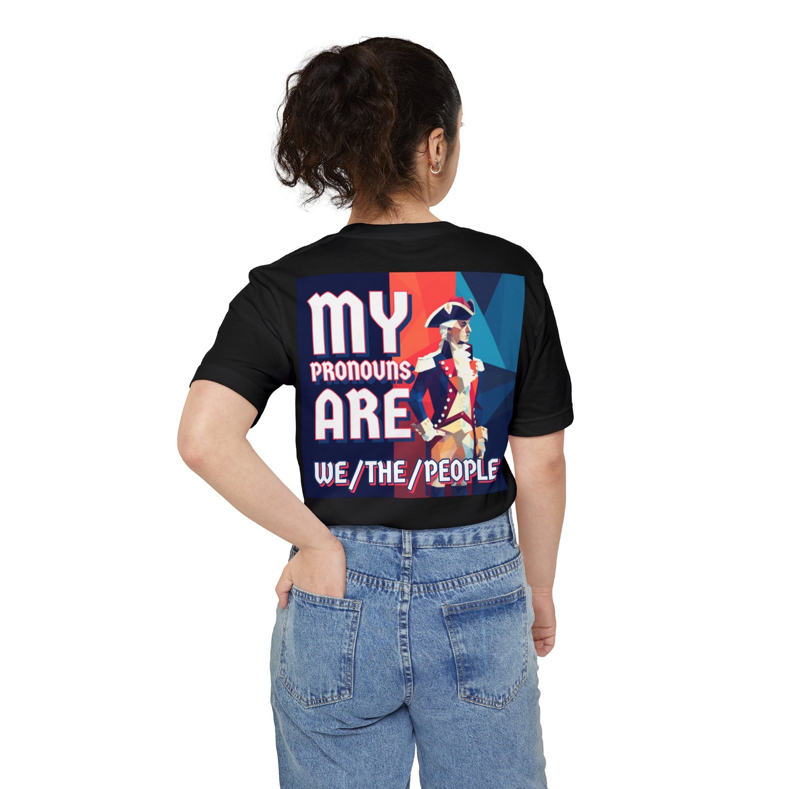 My Pronouns Are We/The/People Pocket Tee