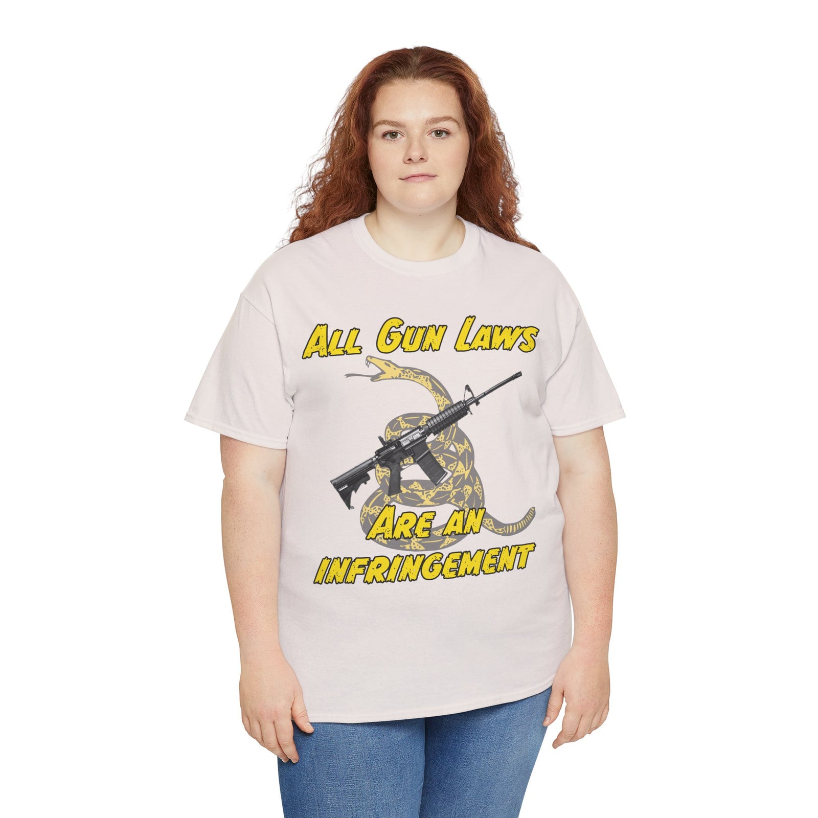 Judge Nap: All Gun Rights Are Infringements AR15 Gadsden T-Shirt