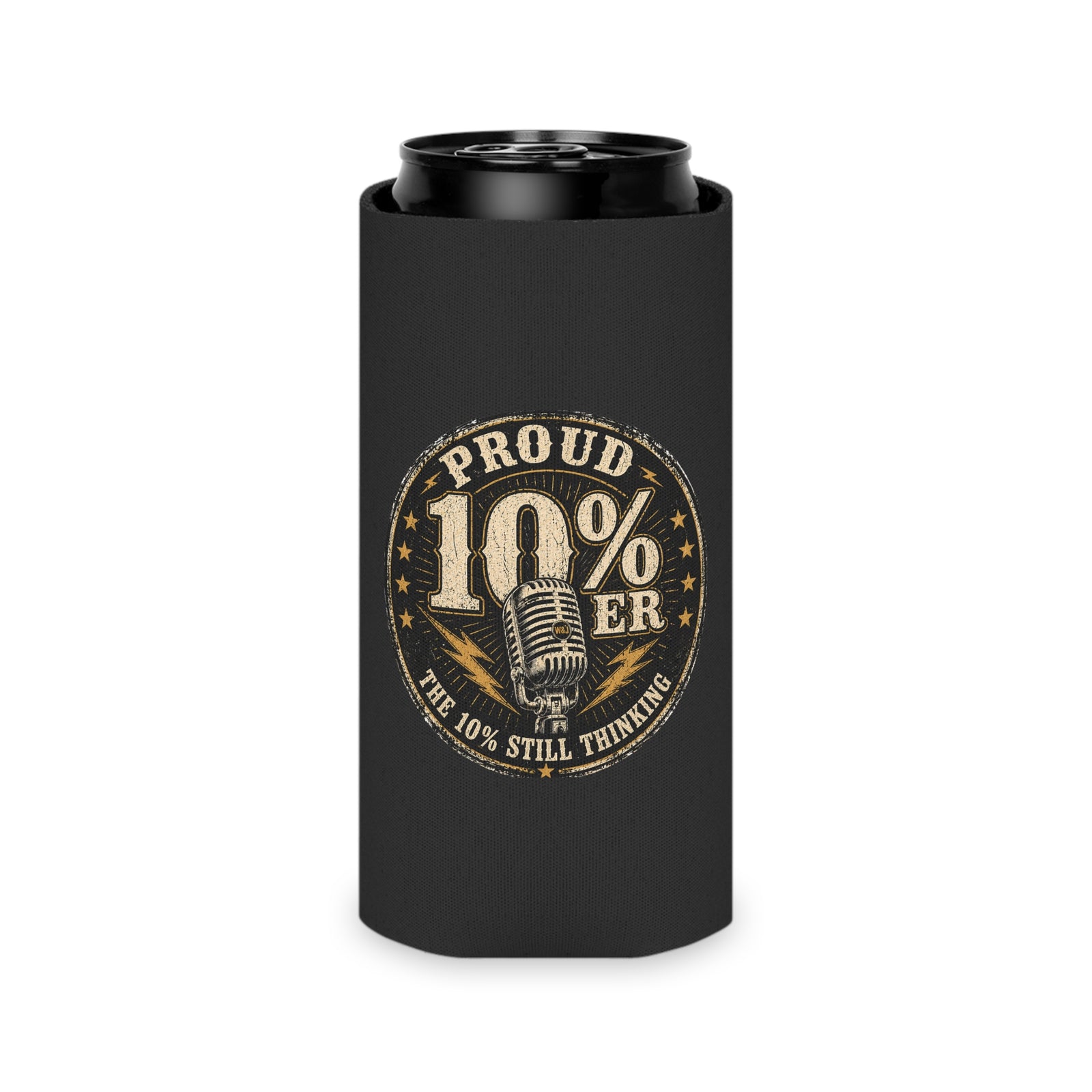 Walton & Johnson: Proud 10%er Beer Koozie - 4LibertyShop.com