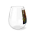 Stained Glass George Washington Stemless Wine Glass, 11.75oz