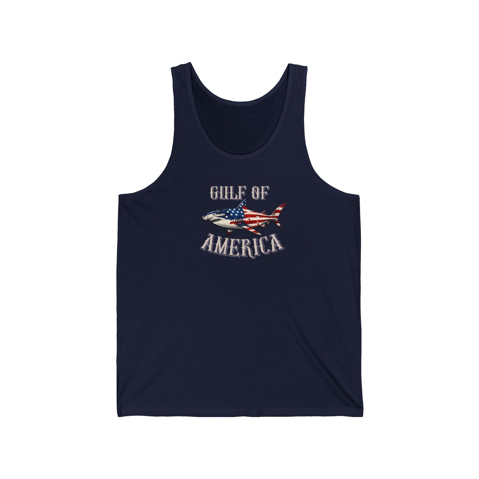 Walton & Johnson: Gulf of America Hammerhead Shark Tank Top - 4LibertyShop.com