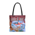 Liberty Tonight: Gulf of America Shark Tote Bag