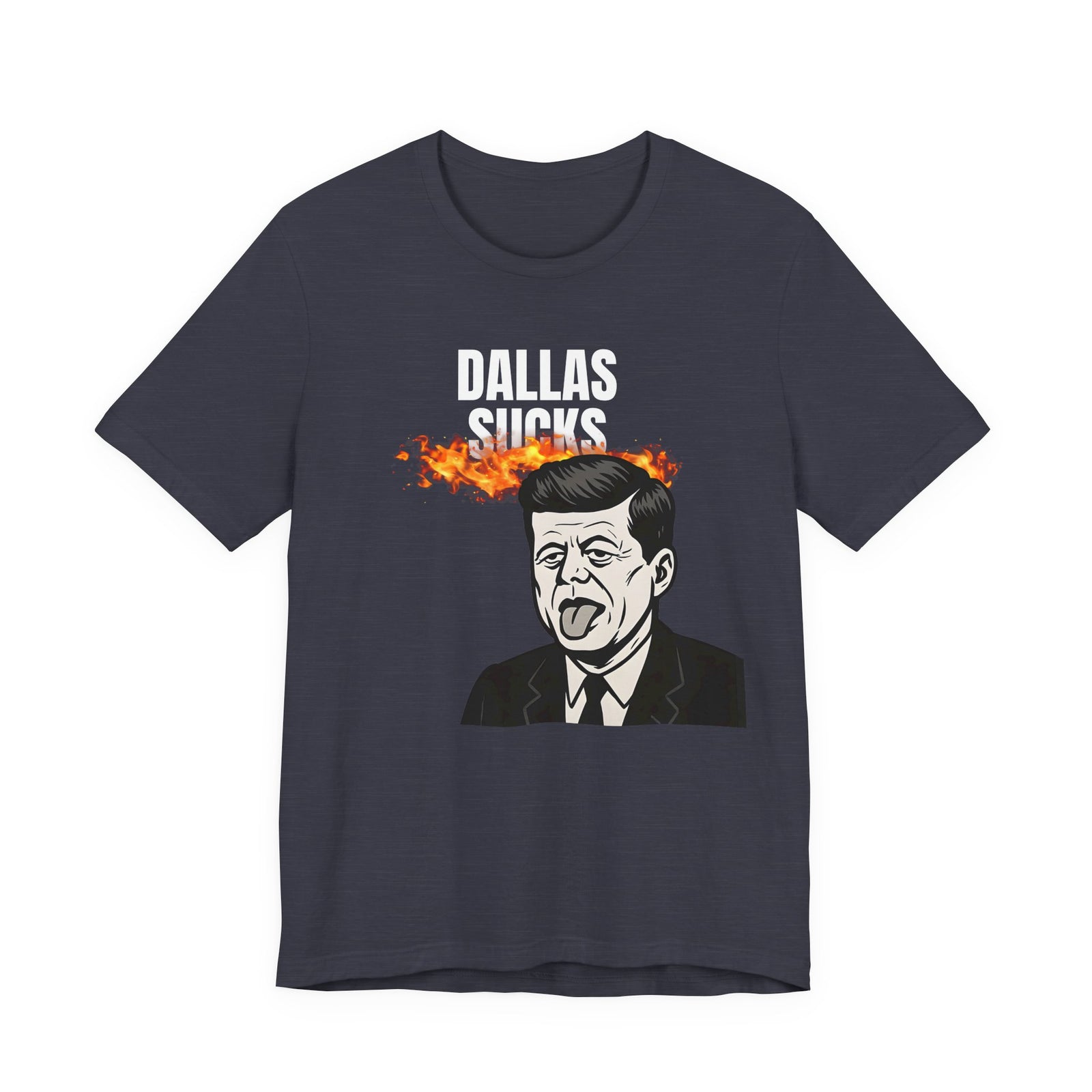 Dallas Sucks JFK Graphic Tee