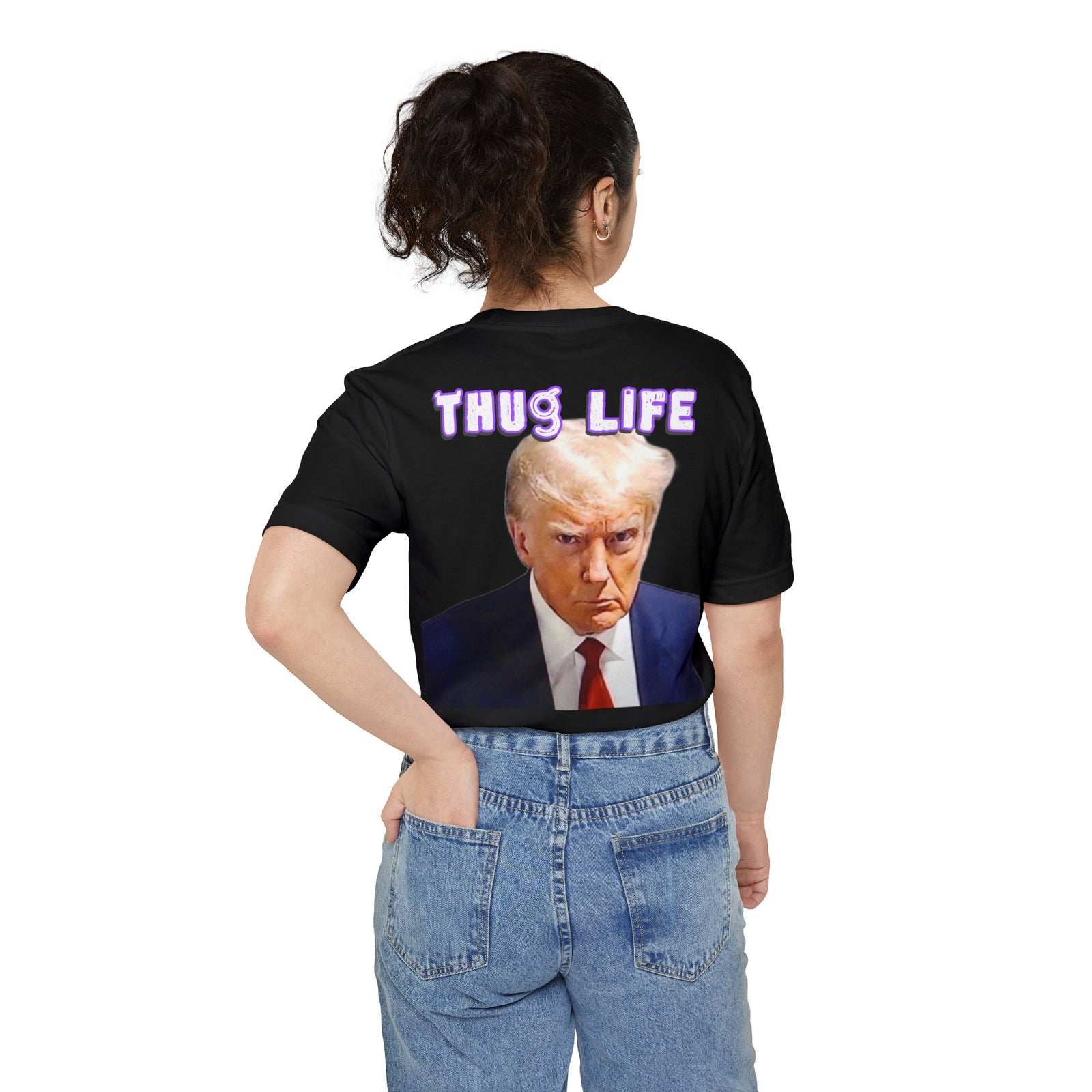 Trump Thug Life Pocket Tee