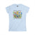Spread Liberty Like Wildflowers Women's Tee — Liberty Bell Floral Graphic Shirt - 4LibertyShop.com