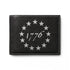 Bi-Fold Wallet – 1776 Betsy Ross Stars Leather Wallet