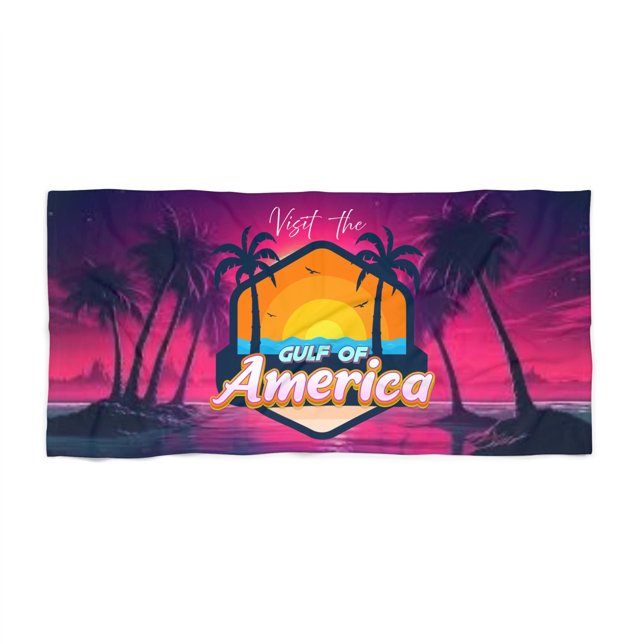 Gulf of America Beach Towel