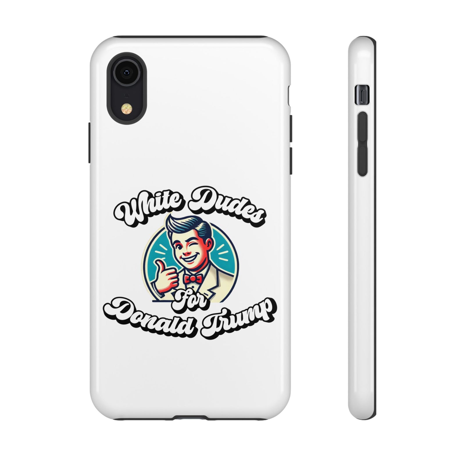 White Dudes for Donald Trump Phone Case