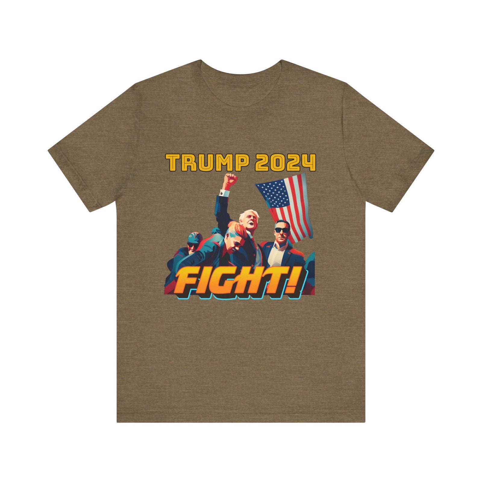 Walton & Johnson FIGHT! Donald Trump MAGA Power Tee