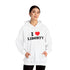 Judge Nap: I Heart Liberty Unisex Heavy Blend™ Hooded Sweatshirt