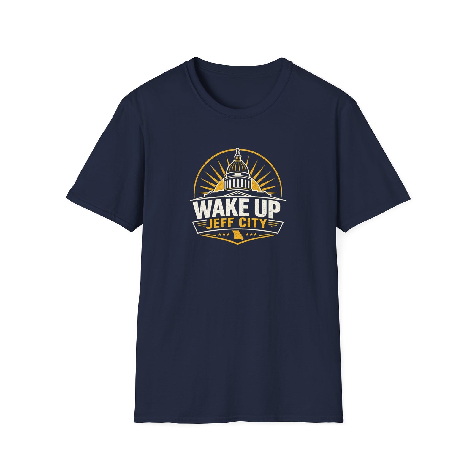 Wake Up Jeff City: The Wake Up Jeff City T-Shirt - 4LibertyShop.com