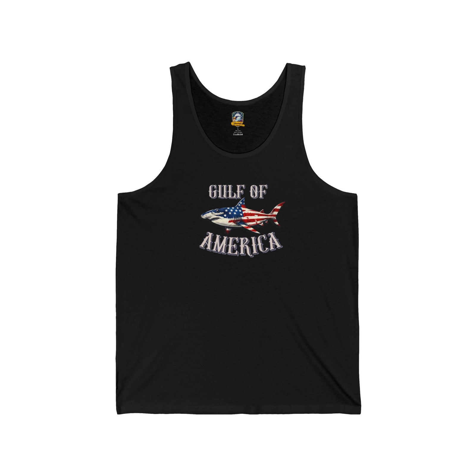Gulf of America Hammerhead Shark Tank Top - 4LibertyShop.com